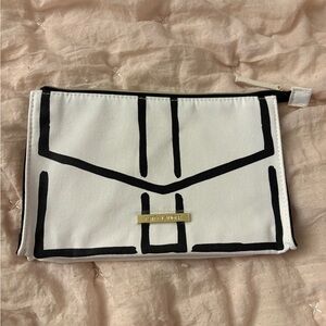 Estée Lauder Black and White Cosmetic Bag